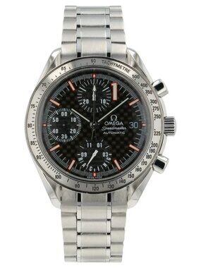 Omega Speedmaster Gray Carbon Dial Stainless Steel 39mm Automatic Men’s